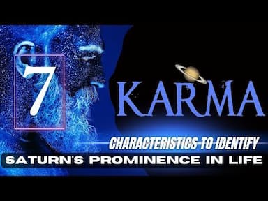 Saturns strong influence on Life Events: Success, failures, delays, and karmic lessons -DKSCORE