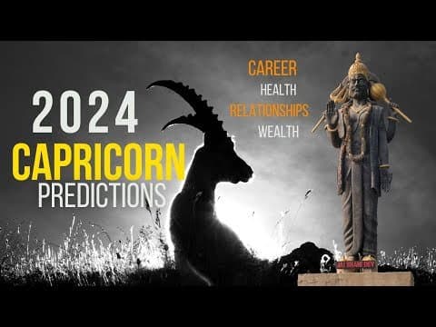 CAPRICORN 2024 Yearly predictions - Career, Health, Relationships & Wealth -DKSCORE