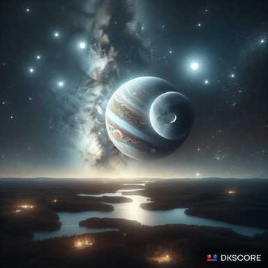 Exploring the Profound Impact of Jupiter and Moon Conjunction in Vedic Astrology -DKSCORE