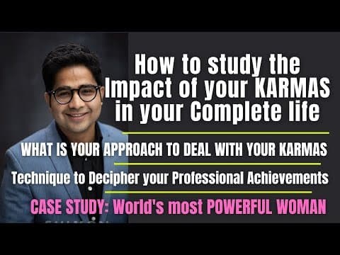 How does KARMA impact your complete life - Concept of Rashi Tulya Varga - Applied on D10 chart -DKSCORE