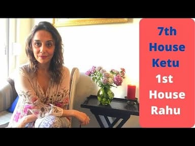 Rahu in the 1st House and Ketu in the 7th House: Impacts on Identity, Relationships, and Spiritual Practices -DKSCORE
