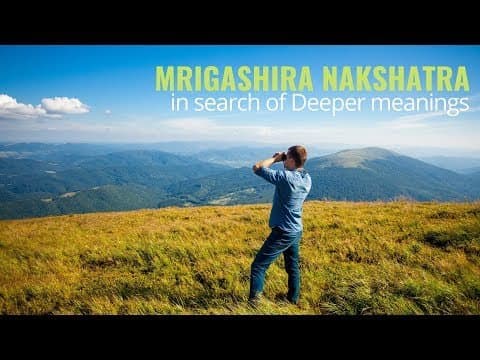 MRIGASHIRA NAKSHATRA - PERSONALITY DESCRIPTION (CASTE, ESSENCE, ACTIVITIES, PROFESSION) -DKSCORE