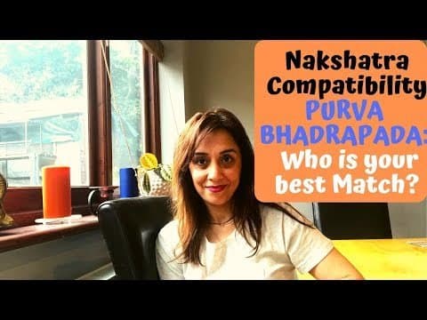 Nakshatra Compatibility: PURVA BHADRAPADA, Who is your Best Match? -DKSCORE