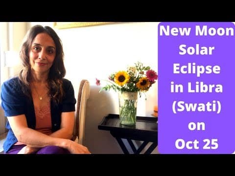 New Moon Solar Eclipse in Libra (Swati) on October 25 -DKSCORE