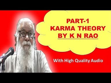 KARMA THEORY by K N Rao: The Cosmic Law of Cause and Effect in Vedic Astrology -DKSCORE