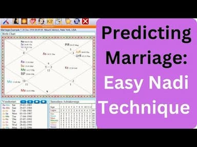 Exploring Vedic Astrology: Nadi Progression Techniques and Their Role in Predicting Life Events -DKSCORE