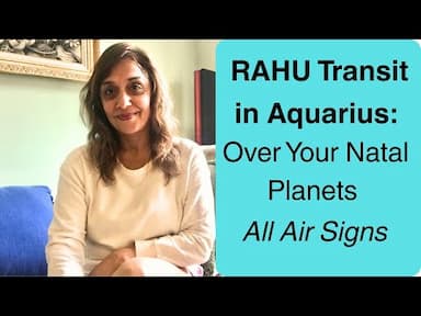 Rahu Transit Over Natal Planets in Aquarius: Effects on Your Life and Mind -DKSCORE
