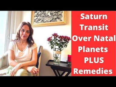 Understanding Saturn Transits: Transit over Natal Planets and Remedies  -DKSCORE