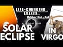 Astrological Insights: Solar Eclipse Oct 2-3 2024 in Virgo and Its Transformative Power -DKSCORE