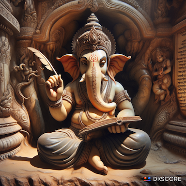 Understanding Ganesha: The First Stenographer of the Mahabharata -DKSCORE