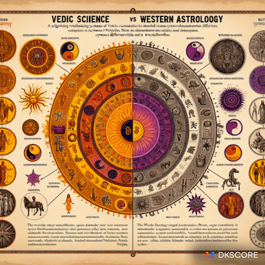 Vedic Astrology Vs Western Astrology: Fundamentals, Differences, and Insights -DKSCORE