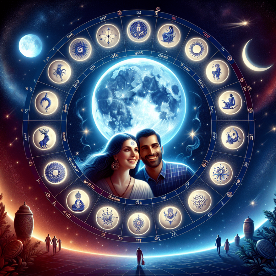 Celestial Harmony: The Role of the Moon and Nakshatras in Marital Success -DKSCORE Celestial Harmony: The Role of the Moon and Nakshatras in Marital Success -DKSCORE
