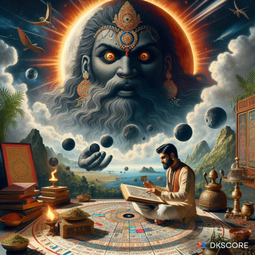 Exploring Rahu's Influence in Vedic Astrology: Effects and Remedies -DKSCORE Exploring Rahu's Influence in Vedic Astrology: Effects and Remedies -DKSCORE