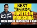 Jupiter in Mrigashira Transit- Vedic Astrology Insights -DKSCORE Jupiter in Mrigashira Transit- Vedic Astrology Insights -DKSCORE