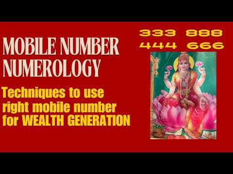 Secrets of Mobile Number Numerology: How to Choose Your Lucky Mobile Number for Success -DKSCORE Secrets of Mobile Number Numerology: How to Choose Your Lucky Mobile Number for Success -DKSCORE