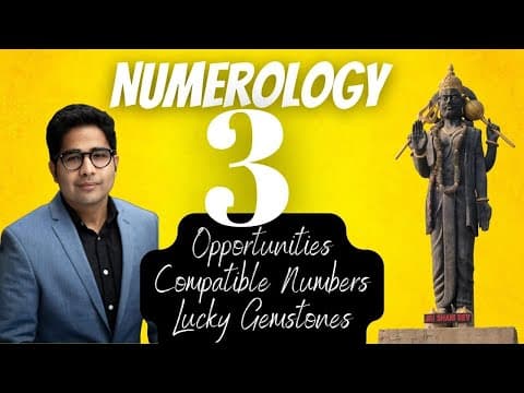Unlocking the Mystical Vibrations of Number 3 in Vedic Numerology -DKSCORE Unlocking the Mystical Vibrations of Number 3 in Vedic Numerology -DKSCORE