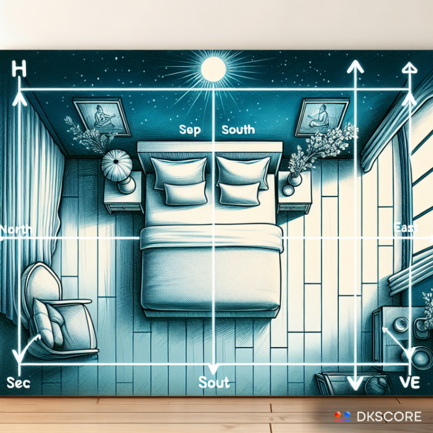 Optimizing Your Bed Direction as per Vastu for Better Sleep and Health -DKSCORE Optimizing Your Bed Direction as per Vastu for Better Sleep and Health -DKSCORE