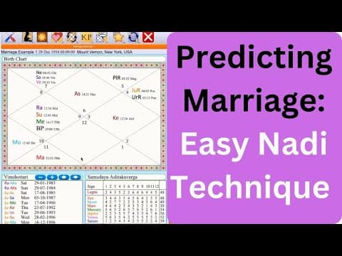 Exploring Vedic Astrology: Nadi Progression Techniques and Their Role in Predicting Life Events -DKSCORE Exploring Vedic Astrology: Nadi Progression Techniques and Their Role in Predicting Life Events -DKSCORE