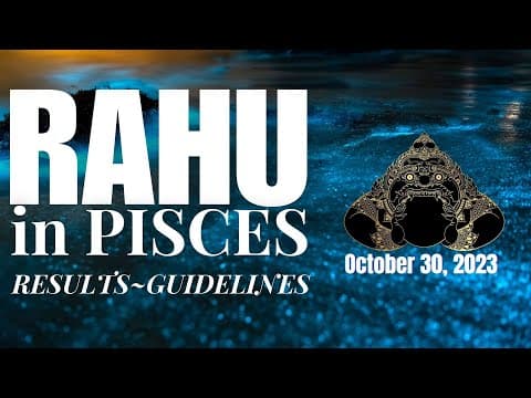 Rahu Transit in Pisces 2023: Comprehensive Insights from Vedic Astrology -DKSCORE Rahu Transit in Pisces 2023: Comprehensive Insights from Vedic Astrology -DKSCORE
