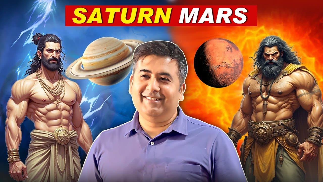 Saturn & Mars Conflict: The Karmic Knots That Shape Your Destiny -DKSCORE Saturn & Mars Conflict: The Karmic Knots That Shape Your Destiny -DKSCORE