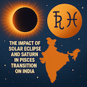 Solar Eclipse and Saturn in Pisces: Astrological Effects on India -DKSCORE Solar Eclipse and Saturn in Pisces: Astrological Effects on India -DKSCORE
