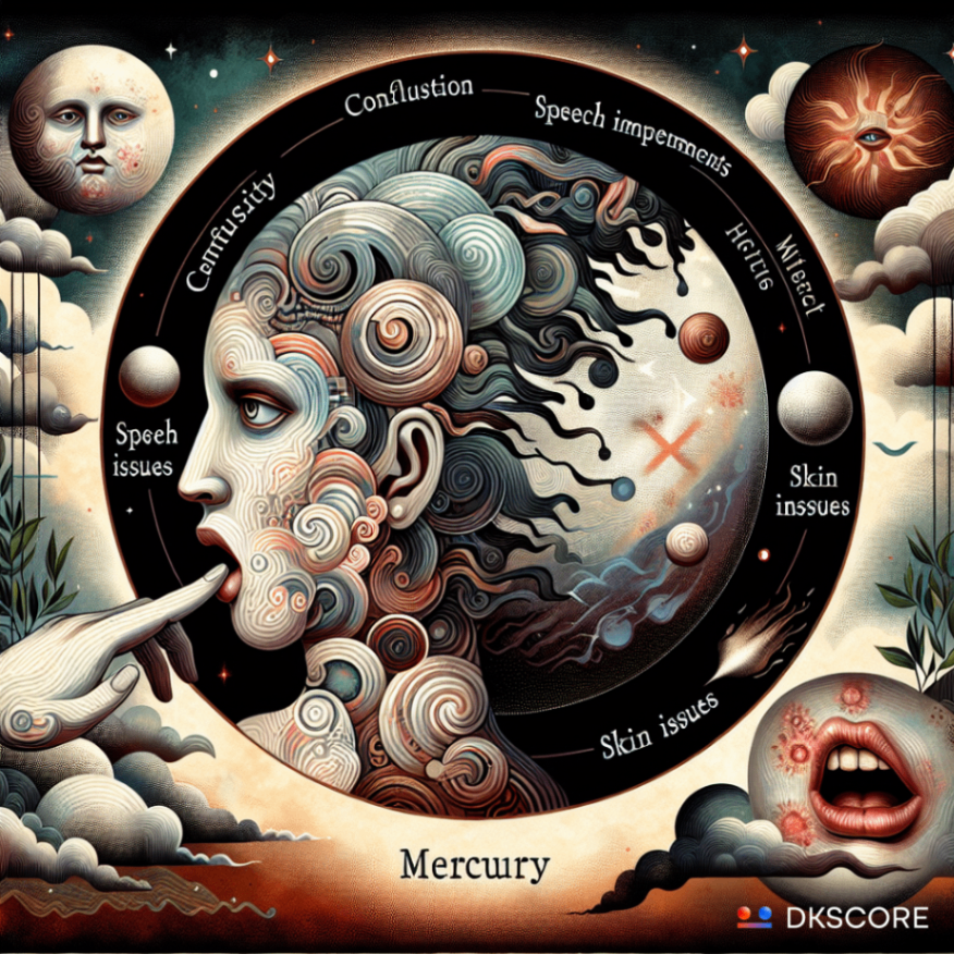 Understanding the Bad Effects of Mercury in Vedic Astrology: Impacts on the Body, Mind, and Remedies -DKSCORE Understanding the Bad Effects of Mercury in Vedic Astrology: Impacts on the Body, Mind, and Remedies -DKSCORE