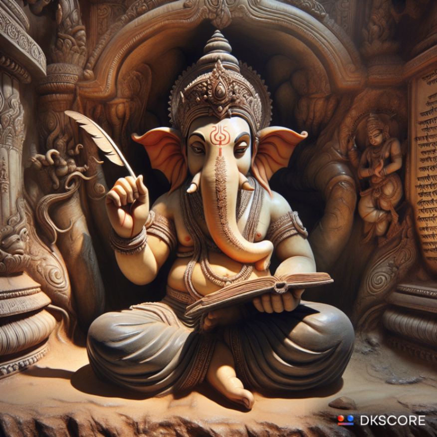 Understanding Ganesha: The First Stenographer of the Mahabharata -DKSCORE Understanding Ganesha: The First Stenographer of the Mahabharata -DKSCORE