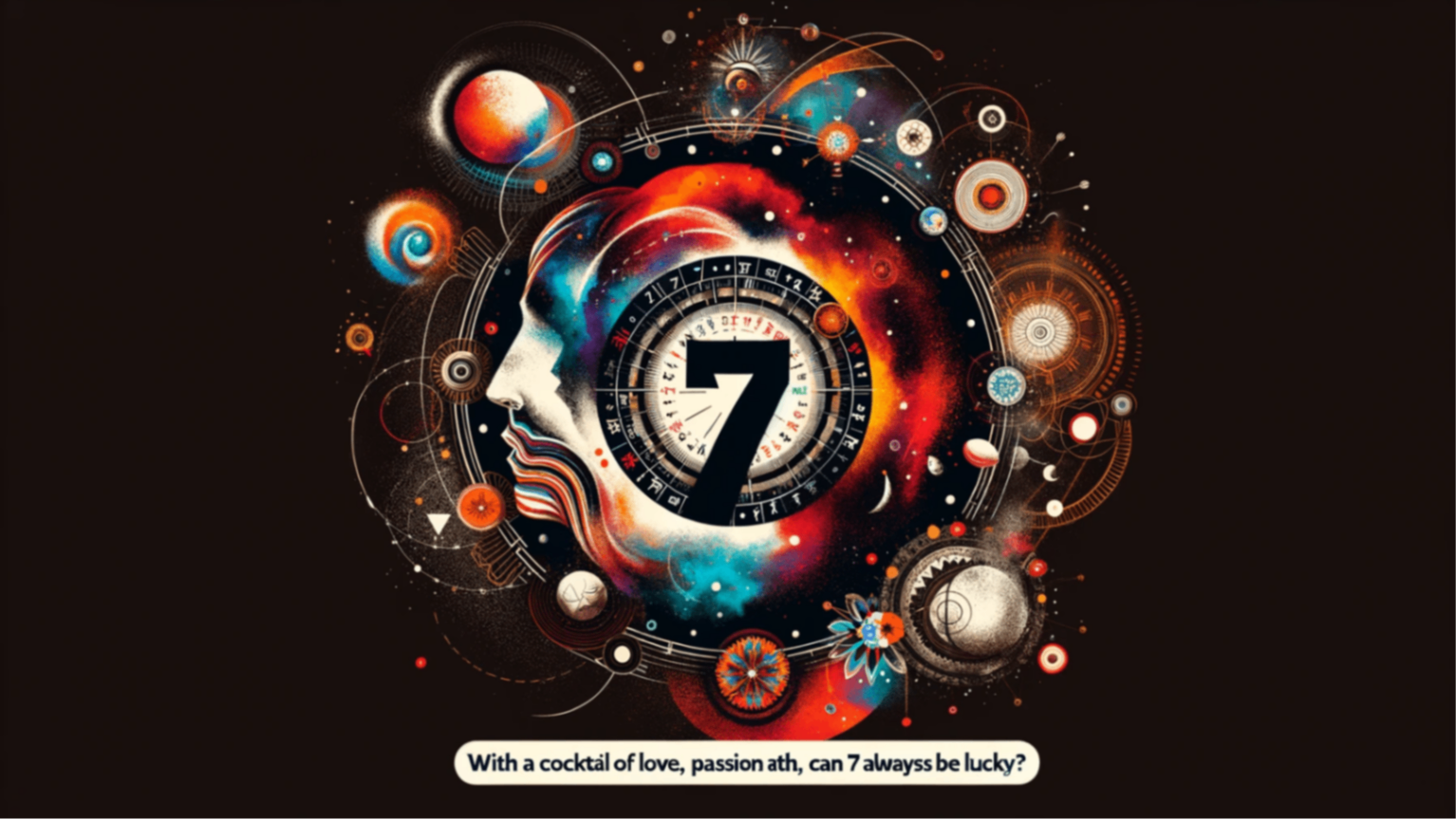 With A Cocktail Of Love, Passion And Death, Can 7 Always Be Lucky? -DKSCORE With A Cocktail Of Love, Passion And Death, Can 7 Always Be Lucky? -DKSCORE