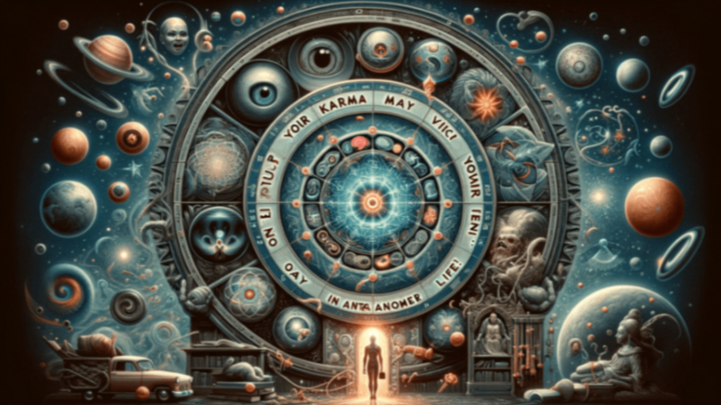 Your Karma May Visit You One Day, In Another Life! -DKSCORE Your Karma May Visit You One Day, In Another Life! -DKSCORE